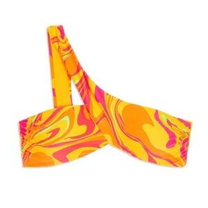 WeWoreWhat Asymmetrical Bikini Top